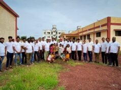 हरियर मुंगेली अभियान का पांचवा चरण ‘आदिवासी कन्या आश्रम’ में सम्पन्न। वृक्षारोपण कर पर्यावरण संरक्षण हेतु बच्चों को किया गया प्रेरित।