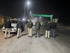 रतनपुर में सुरक्षा सख्त, थाना प्रभारी नीलेश पांडेय ने बढ़ाई पुलिस चौकसी