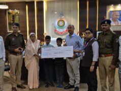 दुख की घड़ी में ढाल बने एसपी विजय कुमार पाण्डेय, दिवंगत आरक्षक के परिवार को दिलाया आर्थिक सुरक्षा