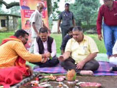केदमा में तिरंगे की शान के साथ विकास की नई सौगातें