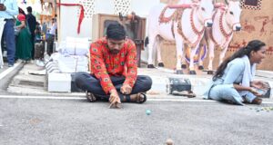 छत्तीसगढ़ के पहले पर्व हरेली पर मुख्यमंत्री निवास में सजी लोक संस्कृति की जीवंत झांकी