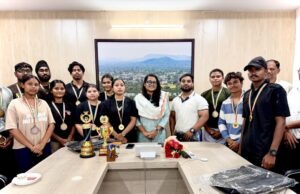 पावरलिफ्टिंग में छत्तीसगढ़ के खेल मंच पर चमका मोहला-मानपुर-अंबागढ़ चौकी