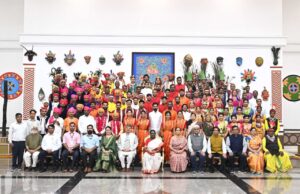 राष्ट्रपति भवन में गूंजी धमतरी की मांदर थाप, सरईटोला के कलाकारों ने राष्ट्रीय मंच पर बिखेरी छत्तीसगढ़ की लोकसंस्कृति की छटा