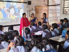 चाइल्ड हेल्पलाइन 1098 से बच्चों को अधिकार और सुरक्षा की जानकारी, विद्यालयों में निरंतर जागरूकता अभियान