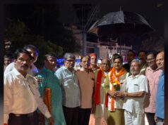 कटघोरा-मुंगेली-डोंगरगढ़ रेल लाइन की पुनः स्वीकृति पर प्रेस क्लब ने केंद्रीय राज्यमंत्री तोखन साहू का किया भव्य स्वागत