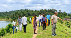 सेमरहा जलाशय की स्वच्छता से दिया जल संरक्षण का संदेश