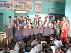 टेमरी स्कूल हुआ कृष्णमय, नन्हे राधा-कृष्ण ने मोहा मन; मटकी-बांसुरी सजाओ प्रतियोगिता में दिखा हुनर