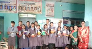 टेमरी स्कूल हुआ कृष्णमय, नन्हे राधा-कृष्ण ने मोहा मन; मटकी-बांसुरी सजाओ प्रतियोगिता में दिखा हुनर