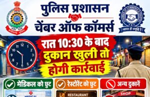रात 10:30 बजे के बाद दुकान खुली मिली तो होगी कार्रवाई, मुंगेली में व्यापारियों ने पुलिस प्रशासन के साथ तय की समय-सीमा
