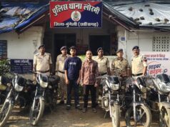 लोरमी में बाइक चोरों पर पुलिस का ताबड़तोड़ वार, 26 घंटे में खुला चोरी का राज; 2 आरोपी गिरफ्तार, 6 चोरी की मोटरसाइकिलें बरामद