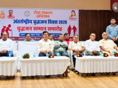 अंतर्राष्ट्रीय वृद्धजन दिवस पर वरिष्ठजनों का आत्मीय सम्मान