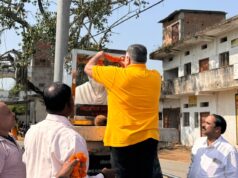 पर्यटन एवं संस्कृति मंत्री राजेश अग्रवाल ने श्रमदान कर दिया स्वच्छता और सेवा का संदेश