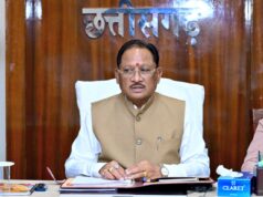 मुख्यमंत्री विष्णु देव साय की अध्यक्षता में आज सिविल लाइन स्थित निवास कार्यालय में केबिनेट की बैठक
