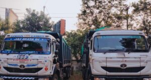 अवैध रेत परिवहन पर सख्त कार्रवाई, बेमेतरा में 6 हाइवा वाहन जब्त