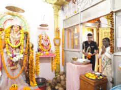 राष्ट्रपति श्रीमती द्रौपदी मुर्मू ने माँ दंतेश्वरी की पूजा-अर्चना कर देशवासियों की सुख-समृद्धि और खुशहाली की कामना की