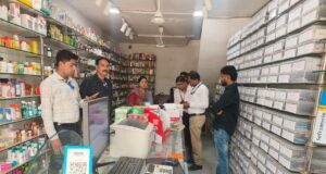 एनसीबी और खाद्य एवं औषधि प्रशासन की संयुक्त टीम ने 11 मेडिकल स्टोर्स का किया निरीक्षण
